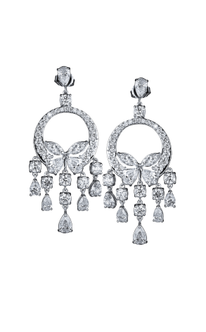 Серьги RalfDiamonds White Gold Diamonds 13,55 ct Earrings (30624)