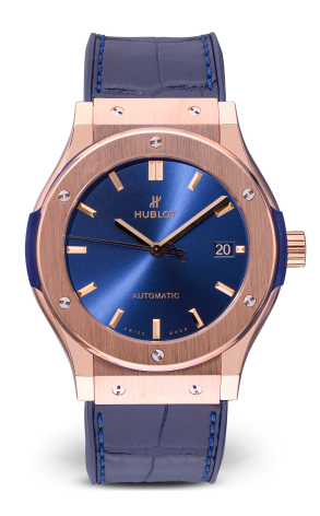 Часы Hublot Classic Fusion Blue King Gold 511.OX.7180.LR (31550)