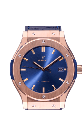Часы Hublot Classic Fusion Blue King Gold 511.OX.7180.LR (31550) №2