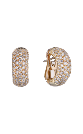 Серьги Leo Pizzo Yellow Gold Diamonds Earrings (31226)