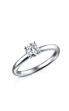 Кольцо Mercury White Gold 0,55 ct G/VS1 GIA Ring MR13226/WG/IRD0.50 (31662)