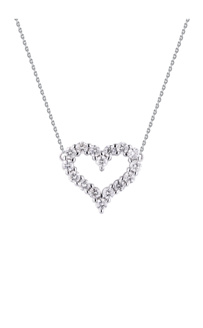 Подвеска RalfDiamonds Heart White Gold Diamonds 1.06 ct Pendant (31256)