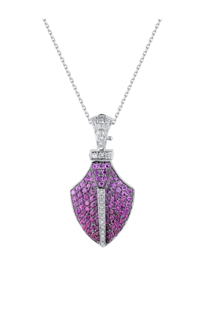 Подвеска Theo Fennell Quiver White Gold Ruby Pendant (31036)