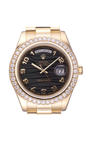 Часы Rolex Day-Date President II 218238 41mm Custom Black Diamond Bezel 218238 (32084) №2