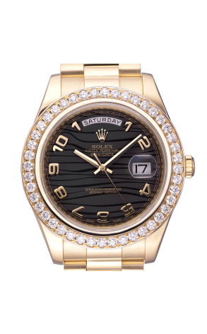 Часы Rolex Day-Date President II 218238 41 мм Custom Black Diamond Bezel 218238 (32084) №2