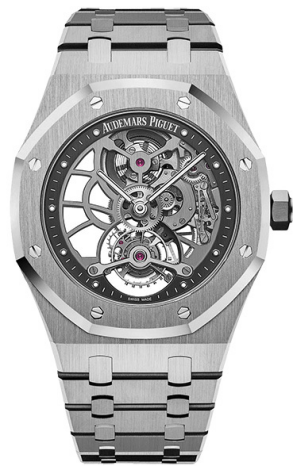 Часы Audemars Piguet Tourbillon Extra-Thin Openworked 26518ST.OO.1220ST.01 (31852)