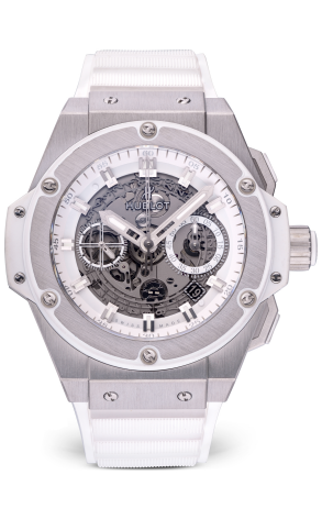 Часы Hublot King Power 48 mm Unico Titanium White 701.NE.0127.GR (32076)