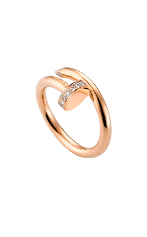Кольцо Cartier Juste Un Clou Rose Gold Diamonds B4094800 (31906)