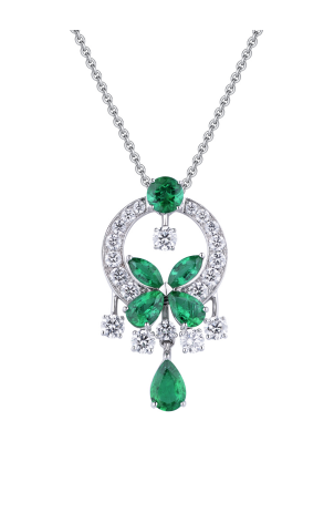 Подвеска GRAFF Classic Emerald Butterfly Pendant RGP271 (32090)