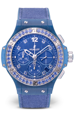 Часы Hublot Big Bang Tutti Frutti Linen Blue 341.XL.2770.NR.1201 (32128)