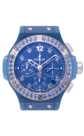 Часы Hublot Big Bang Tutti Frutti Linen Blue 341.XL.2770.NR.1201 (32128) №2