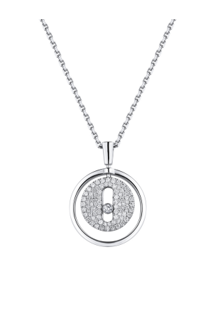 Подвеска Messika Lucky Move White Gold Diamonds Pendant 07397-WG (31908)