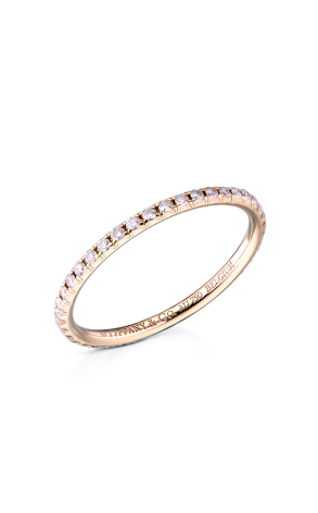 Кольцо Tiffany & Co Soleste Full Eternity Ring in Rose Gold with Diamonds (31883)