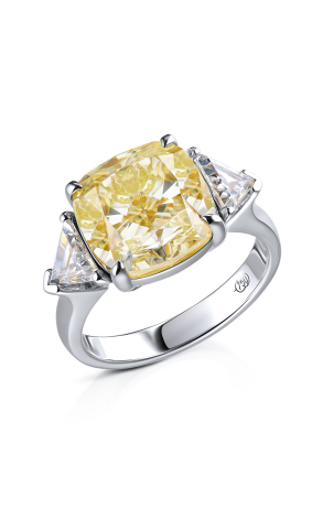 Кольцо GIA с 7,02 ct Fancy Light Yellow/VS1 GIA (32276)