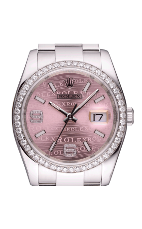 Часы Rolex Datejust 36mm Pink Floral Dial 116244 116244 (32573) №2