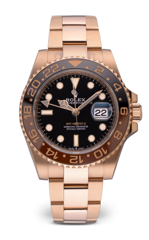 Часы Rolex GMT-Master II 40 мм Rose Gold 126715CHNR (32587)