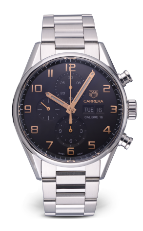 Часы Tag Heuer Carrera Calibre 16 Chronograph 43mm CV2A1AB.BA0738 (32260)