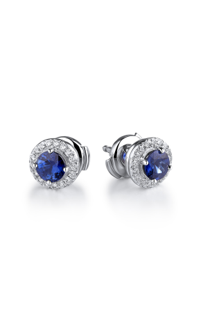 Серьги Tiffany & Co Soleste Sapphire and Diamonds Earrings (32145)