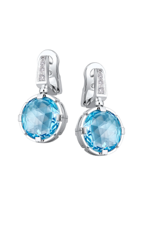 Серьги Bvlgari Parentesi Blue Topaz Cocktail OR855114 (32722)