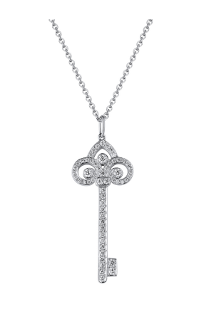 Подвеска Tiffany & Co Fleur de Lis Key Pendant (32872)