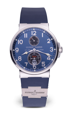 Часы Ulysse Nardin Maxi Marine Chronometer Blue Dial 263-66 (33296)