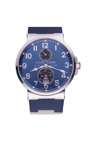 Часы Ulysse Nardin Maxi Marine Chronometer Blue Dial 263-66 (33296) №2