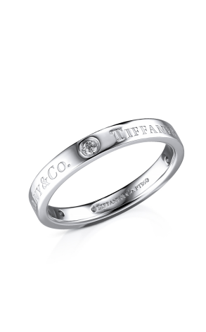 Кольцо Tiffany & Co Platimum Diamonds 3 mm Ring (32971)