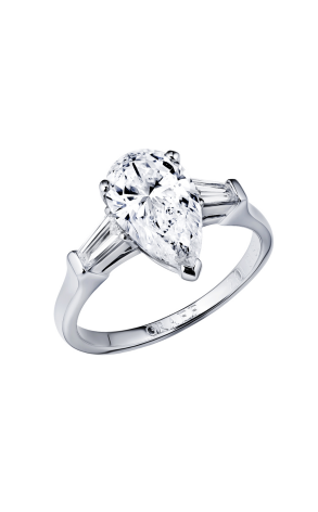 Кольцо GRAFF 2,01 ct G/VS2 Pearshape Diamond Ring GR (33841)
