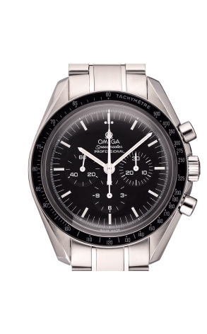 Часы Omega Speendaster Moonwatch Chronograph 42 mm 35705000 (33855) №2