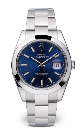 Часы Rolex Datejust 41mm Blue Dial 126300-0001 (33707)