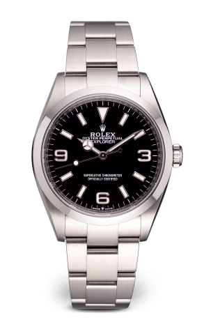 Часы Rolex Explorer 36 mm Steel 124270-0001 (33765)
