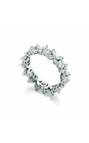 Кольцо Tiffany & Co Victoria Alternating Ring (33482)