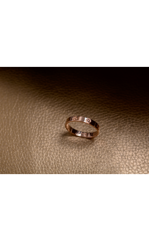 Кольцо Cartier Love Mini Rose Gold Ring (33480) №2