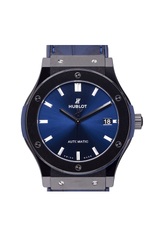 Часы Hublot Classic Fusion Ceramic Blue 42 mm 511.CM.7170.LR (33973) №2