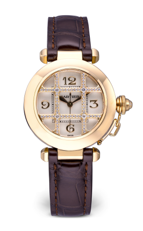 Часы Cartier Pasha Grille Diamonds 2399 (33979)