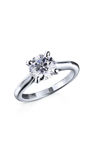 Кольцо Cartier Solitaire 1,41 ct H/VVS1 Platinum Ring (33867)