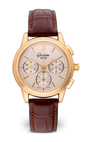 Часы Glashutte Original Glashütte Original Senator Chronograph 39-31-12-12-04 (33959)