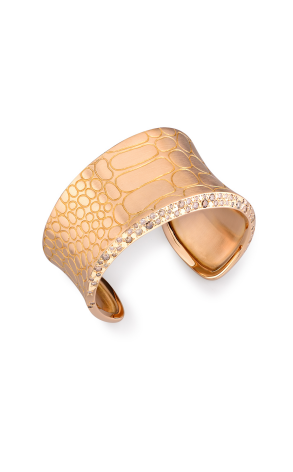 Браслет Pomellato Cocco Wide Gold Cuff Bracelet (34367)