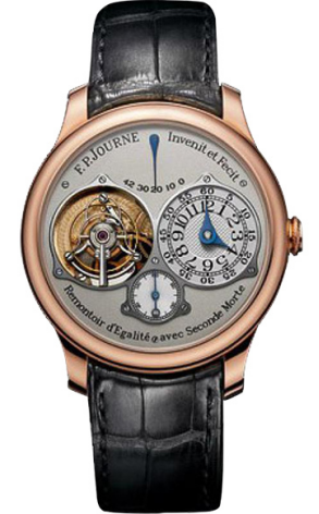 Часы FP Journe Tourbillon Tourbillon Souverain RG-Silver-Croco Tourbillon Souverain RG-Silver-Croco (34373)