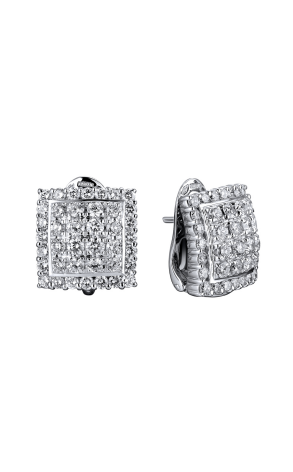 Серьги Damiani White Gold Diamonds 2.57 ct Earrings (34349)