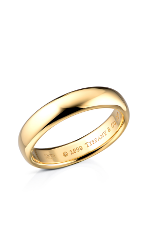 Кольцо Tiffany & Co Yellow Gold Wedding Band Ring 1999 (34638)