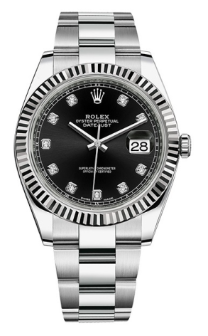 Часы Rolex Datejust 41mm Steel and White Gold 126334-0011 (13091)