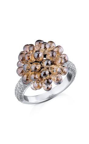 Кольцо Chopard Copacabana Brown Briolette Diamonds Ring 826904-1216 (34886)