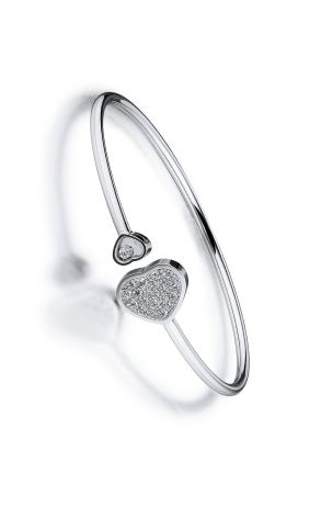 Браслет Chopard Happy Hearts White Gold and Diamonds Bracelet 857482-1910 (34713)