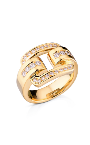 Кольцо Chopard Les Chaines Yellow Gold 823703-0107 (35020)
