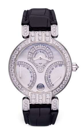 Часы Harry Winston Premier Excenter Lady Birentro 200-UABI34W (35219)