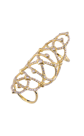 Кольцо Loree Rodkin Yellow Gold Bondage Ring (34975)