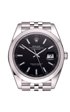 Часы Rolex Datejust 41 mm Steel Black Dial 126300-0012 (35183) №2
