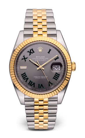 Часы Rolex Datejust 41mm Wimbledon Dial Jubilee Bracelet 126333 (35212)