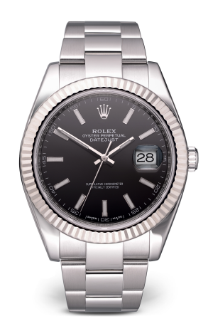 Часы Rolex Datejust II 41mm Steel and White Gold 116334 (34741)
